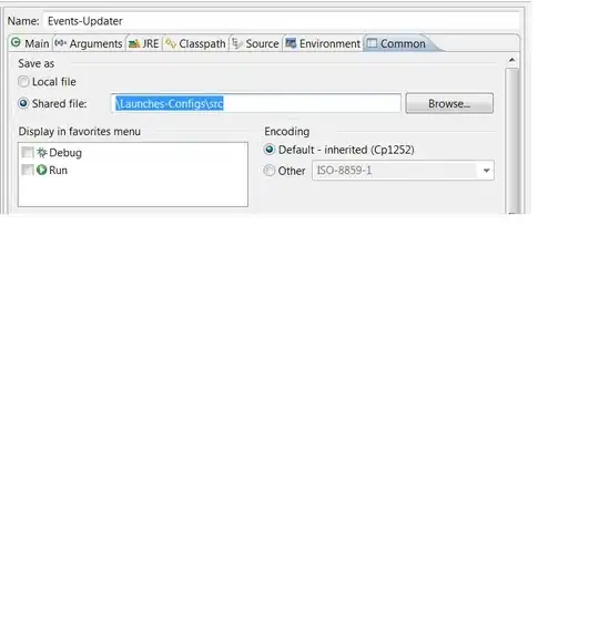 Run Configuration
