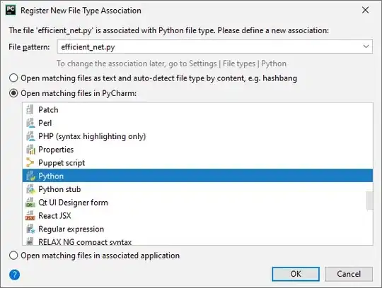 File type association