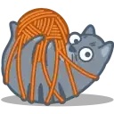 meow meow color cat