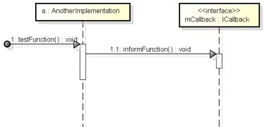 Image after thresholding, opening and connected component filtering