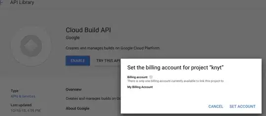 Enable cloud build