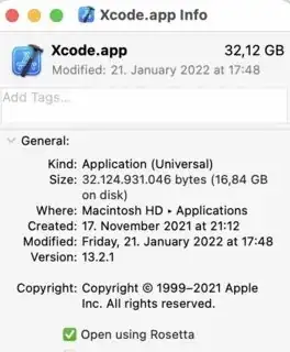 app info