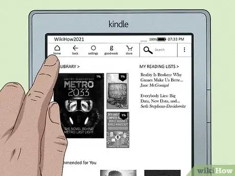 Image titled Operate the Amazon Kindle Step 10