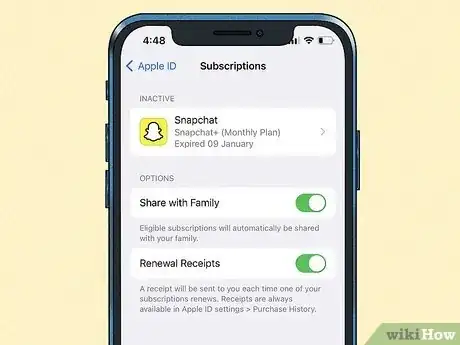Image titled Delete Expired Subscriptions on iPhone Step 1