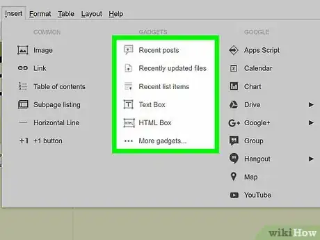 Image titled Create a Website Using Google Sites Step 18