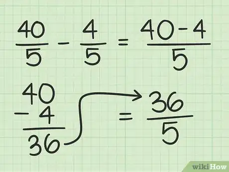 Image titled Subtract Fractions from Whole Numbers Step 3