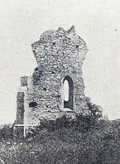 Ödes Kloster, Ruine