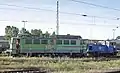 142 128 und 312 036 in Eberswalde Hbf