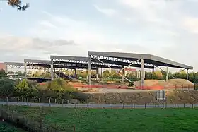 Die BMX-Piste des Vélodrome National im Oktober 2013