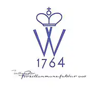 Bodenmarke Wallendorfer Porzellan, ab 1964