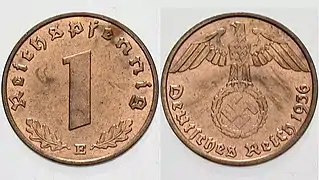 1 Rpf, 1936 (Bronze-Legierung)