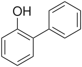 Strukturformel von 2-Phenylphenol
