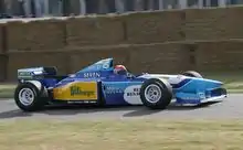 Benetton B195 von Michael Schumacher(Goodwood Festival of Speed, 2006)