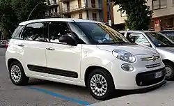 Fiat 500L, Minivan von 4,15 m Länge