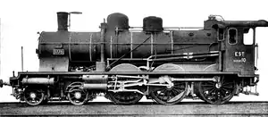 Lokomotive Nr. 3775 von Batignolles
