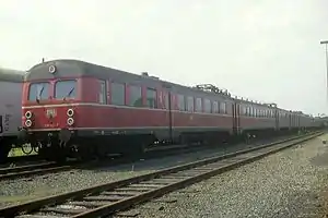 DB 432 122 im AW Oldenburg 1984