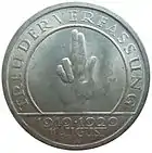 Gedenkmünze zum 10.&nbsp;Jahrestag der Weimarer Reichsverfassung (1929)