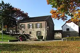 Die Welsche Mühle in Herbstansicht