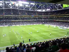 Länderspiel Irland gegen Argentinien im Aviva Stadium am 11. August 2010