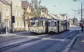 Kuppelendpunkt in Cossebaude (14.&nbsp;Oktober&nbsp;1990)