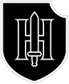 Truppenkennzeichen der 9. SS-Panzer-Division „Hohenstaufen“