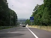 A2 bei Meerssen (afrit 51)