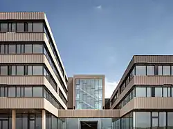 Zentralteil des ersten Gebäudes (Bauteil&nbsp;1)