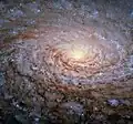 Hochaufgelöste Bild des Zentrums, aufgenommen von dem Hubble-Weltraumteleskops