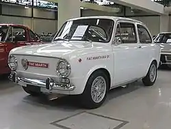 Fiat Abarth OT 850 (restauriert und mit aufpreispflichtigen Leichtmetallrädern)