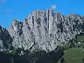 Gastlosen (1935 m.&nbsp;ü.&nbsp;M.) bei Abländschen