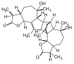 Struktur von Absinthin