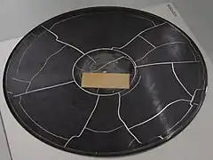 Geklebte Acetat-Platte