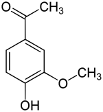 Struktur von Apocynin