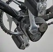 Tretlagerschaltung mit 3 Gängen der Firma Adler von 1936