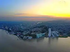 Luftbild von Guayaquil