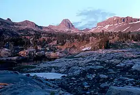 Alaska Basin in der Jedediah Smith Wilderness