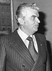 Hessen Albert OsswaldBundesratspräsident(1. November 1975 bis20. Oktober 1976)