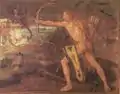 Albrecht Dürer; Herkules und die Stymphalischen Vögel