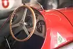 Brooklands-Scheibe an einem Alfa Romeo Typ 159 von 1951