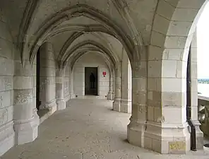 Loireseitige Galerie im Flügel Karls&nbsp;VIII.