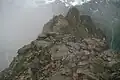 Westgrat vom Gipfel