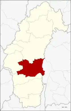 Karte von Phetchabun, Thailand, mit Nong Phai