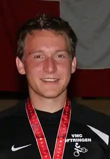 Andreas Zaugg nach der SM 2011