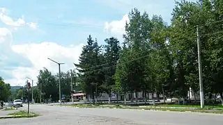 Straße in Anutschino