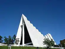 Tromsdalen kirke (Eismeerkathedrale) in Tromsø, 1965