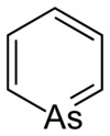 Strukturformel des Arsabenzols