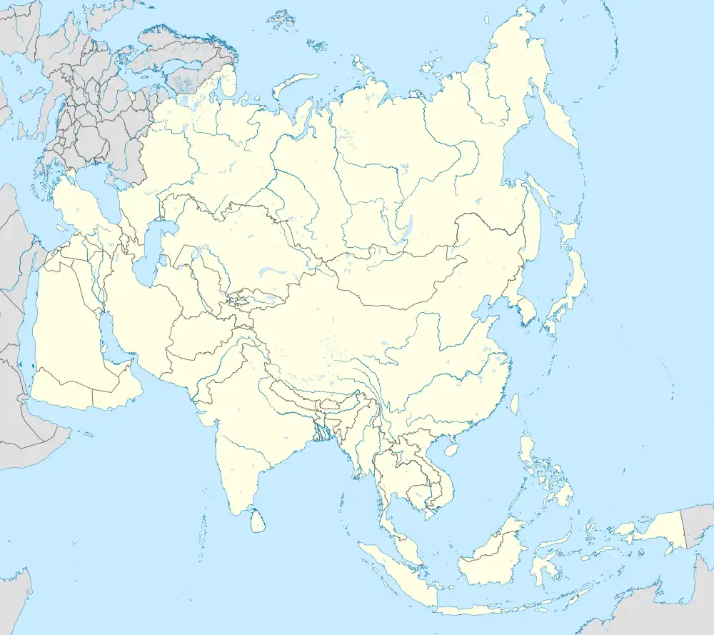 Lokalisierung von Xinjiang in Asien