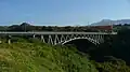 Die Aso-Ōhashi-Brücke vor …