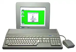 TOS 1.00 (1985) auf einem Atari 1040 STE