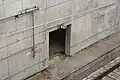 Zugang vom Trogbauwerk zum Treppenschacht des Notausgangs&nbsp;6